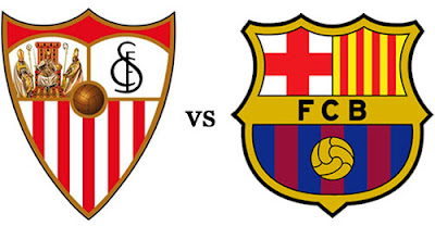 " SEVILLA F.C. - F.C. BARCELONA " 28º JORNADA DE LIGA B.B.V.A. Sevilla-barcelona