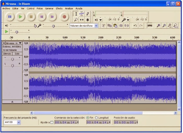 هل تريد برنامج لـ فصل الصوت عن الموسيقى  Audacity01