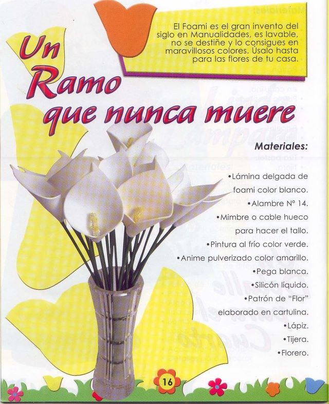 flores - Flores en fomi 56221281