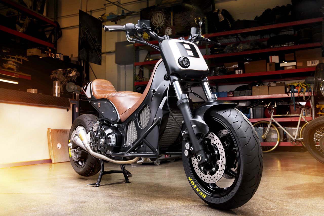 Café Racer Bikes Roland-Sands-Yamaha-Tmax