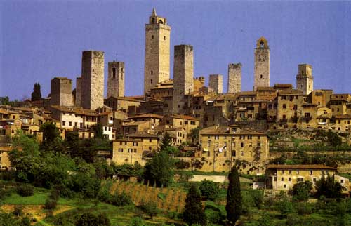 Towers of San Gimignano  San_gimignano