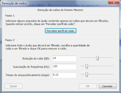 Tirar Ruído de Áudio usando Audacity... Audacity%2B5