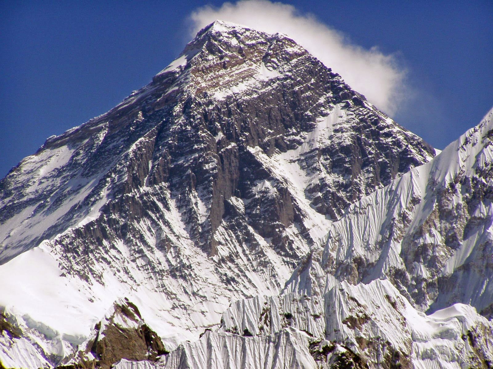 حقائق اثبت العلم بانها خاطئيه  Everest-closeup