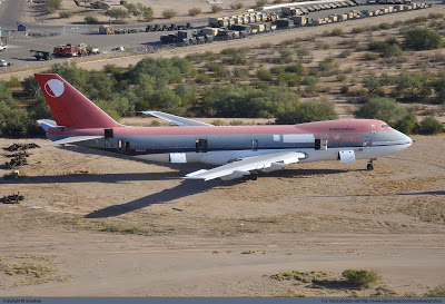 Pinal Airpark: o cemitério dos jumbos  Marana