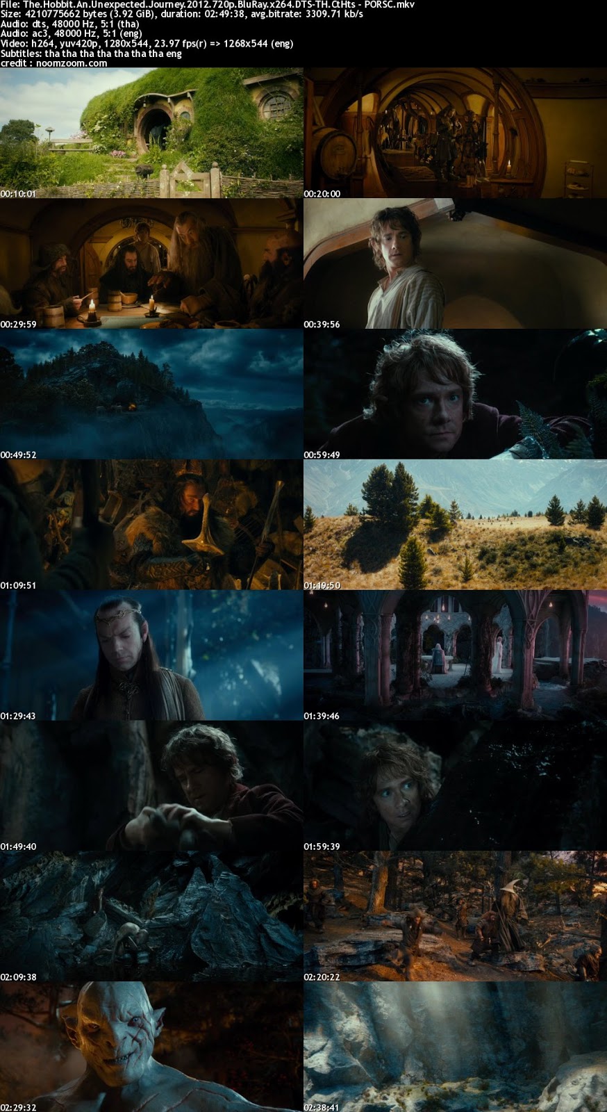  [Mini-HD] The Hobbit An Unexpected Journey (2012) เดอะ ฮอบบิท การผจญภัยสุดคาดคิด [1080p][พากย์ไทย 5.1-อังกฤษ5.1][บรรยายไทย-อังกฤษ]  A6363426f6dbe54847422af03f29ae0d