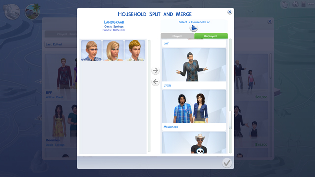 Cómo Dividir y Fusionar Familias En Los Sims 4 (Artículo Oficial) Merging_blog_2