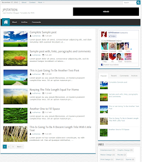  Blogger Jpstation Teması  Blogger-jpstation-temasi