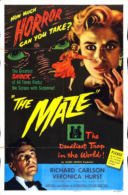 The Maze (El laberinto) 1953 Maze_1953_poster_01