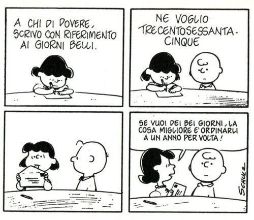 Vi auguro una nuova e buona nuova settimana Peanuts_lucy