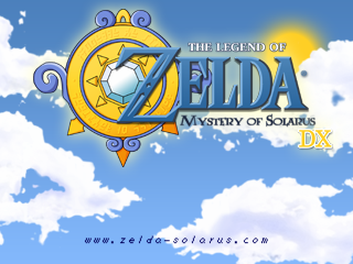 The Legend of Zelda: Mystery of Solarus DX - (Demo) Title_solarus