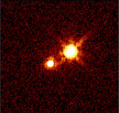 Una estrella amenaza con 'disparar' rayos gamma letales a la Tierra . 96634main_wr104_555W5zc_web