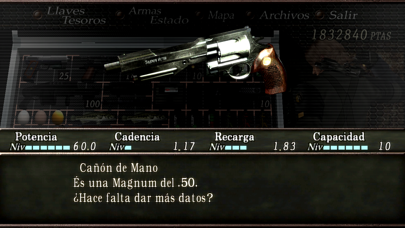 Cual Es Tu Arma Preferida De RE4? ShadowVECTOR