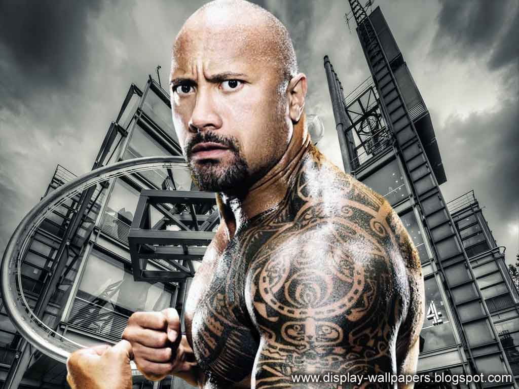 اقوى مصارع في العالم 2013 The-Rock-Wwe-Wallpaper-2013-3