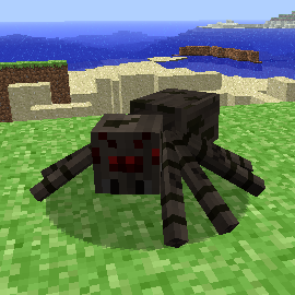 Първия ден в Minecraft Spider2