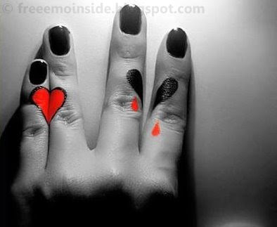 الخروج من الحزن الى السعادة(¯`´¯) Emo-heart-broken