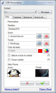 personaliar tu usb Usb_personalizer