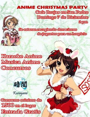 OTAKU CHRISTMAS PARTY el 7 de diciembre 2r3i0y8