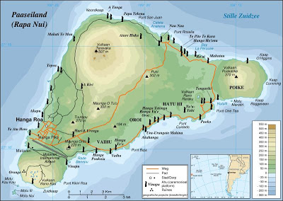 ஈஸ்டர் தீவு - Easter Island Map