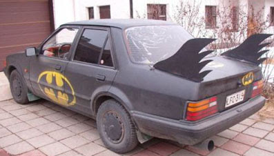 Los coches mas "locos"! Coche-batman