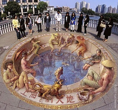 Seni Graffiti Tingkat Tinggi dari Kurt Wenner Illusionpic-9