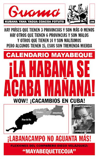 LOCURA CASTRISTA O NO TENER NADA MAS QUE HACER ..Cuba anunció este lunes la creación de dos nuevas provincias, Mayabeque y Artemisa, al dividir la de La Habana (campo) Guama-299