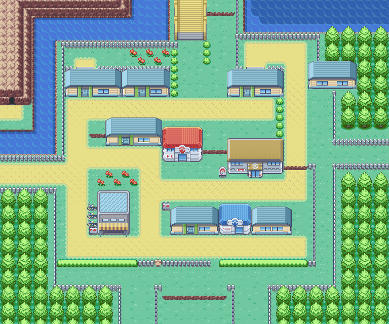 Cidade de Celadon Pokemon-FL-CeruleanCity