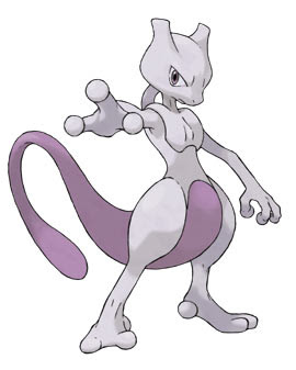 Veja uma ficha de personagem Mewtwo