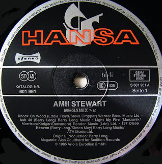 Amii Stewart - Megamix (Maxi Single) 1985 1