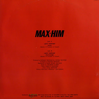 Max-Him - Lady Fantasy (Maxi Single) 1985 Back