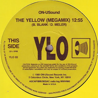 Yello - The Yellow (Megamix) (Maxi Single Unofficial Release) 1989  Cover