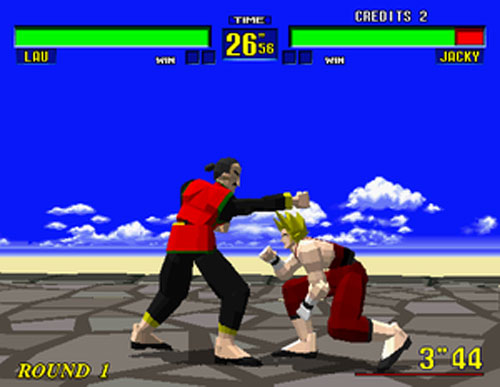 La evolucion de las Videojuegos Virtua-fighter-1-saturn