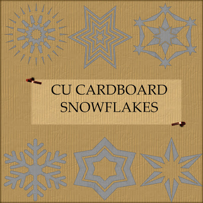 Cardboard Snowflakes - By: A Changed Heart Preview
