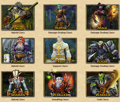 World of Warcraft Wow_classes