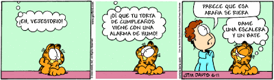 garfield - Garfield - Tiras Cómicas 14 Ga080611