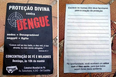 Superstições e Misticismo No Meio dos Protestantes Dengue