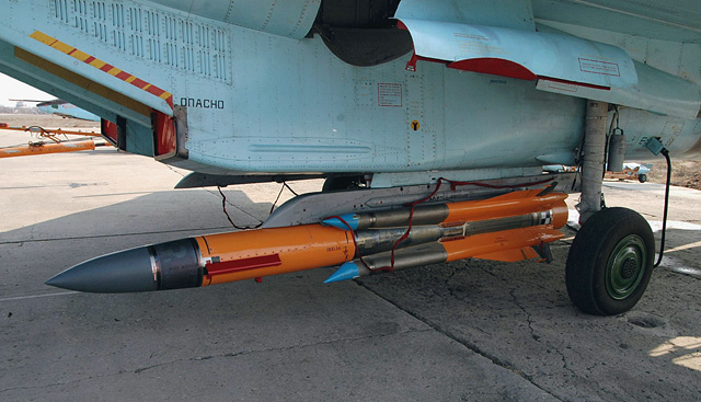 الصاروخ الروسي المضاد للرادار  Kh31Krypton