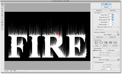 Efeito de fogo em texto - Photoshop Tutorial Photoshop-small-flames