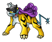 Pokemons de raio Raikou