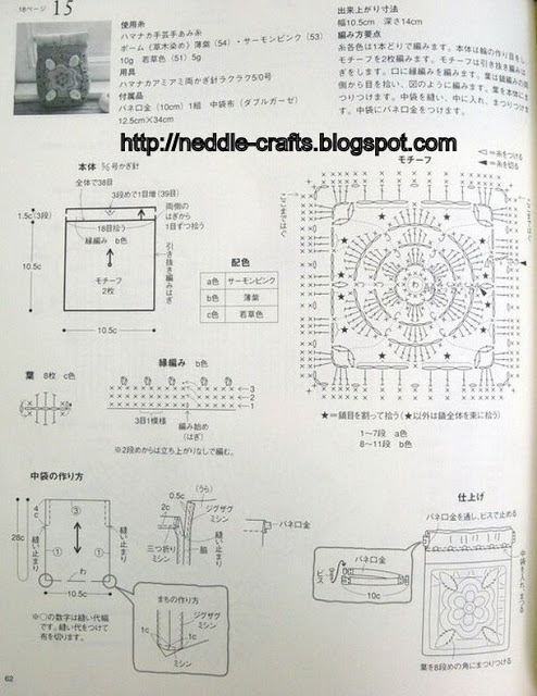 باترون حافظه كروشيه جديد - crochet case pattern 62