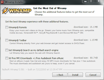 تنزيل وتحميل برنامج winamp 2012 اخر اصدار مجانا بدون كراك 10