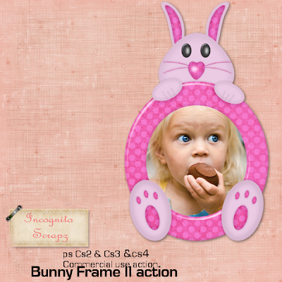 Bunny Frame Action (Tested in CS2,CS3 & CS4) - By: Incognito Scrapz Incognito_easterframeII