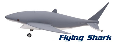 NUEVO! Flying Shark R/C, tiburón volador a radiocontrol FMS-FlyingShark-2