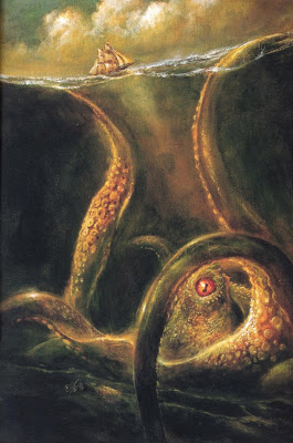 Mitología Nórdica : La leyenda del Kraken  Kraken