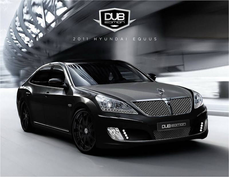 DUB Magazine Customizes 2011 Hyundai Equus for SEMA Show 2011-Hyundai-Equus-DUB-Edition-02