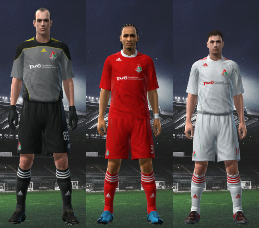 Pes 2010 - Lokomotiv Moscow 2010 Kit Set Preview