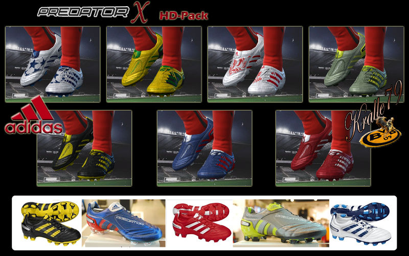 adidas Predator X HD Pack by Kralle79 Preview