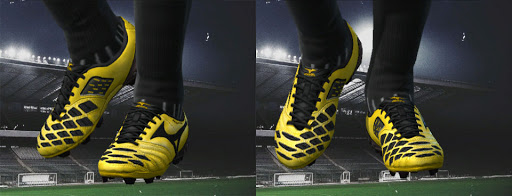 Pes 2010 - Mizuno Wave Ignitus Yellow-Black Preview