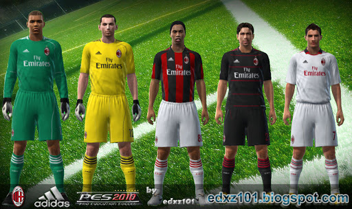 Pes 2010 - Milan 10/11 Kit Set Preview