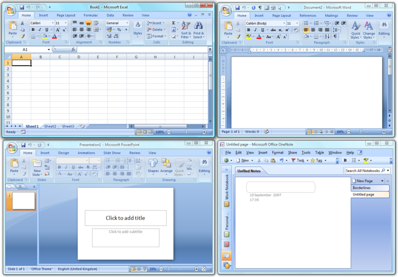 الاسطوانة الكاملة لنسخة اوفيس 2007 Microsoft-excel-2007