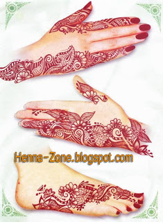 أروع وأجمل نقوش الحناء على اليدين والرجلين مع الطريقة : شامل وحصري عن نقوشات الحناء Henna%20tattoos%2043